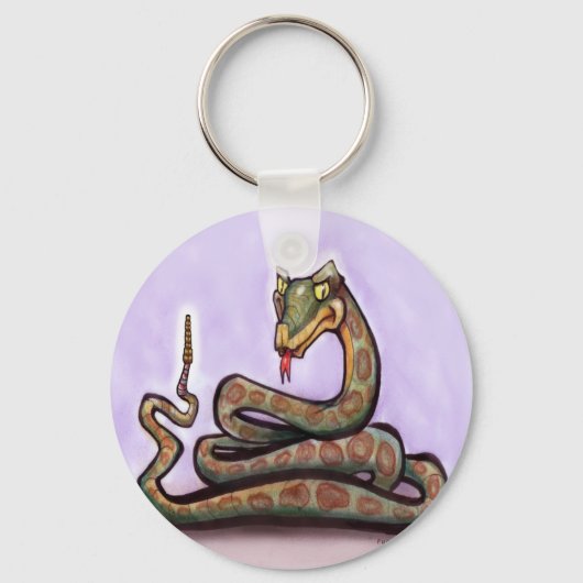Schlange Schlüsselanhänger (Vorderseite)