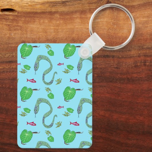 Schlange Schlüsselanhänger Neujahr (Rückseite)