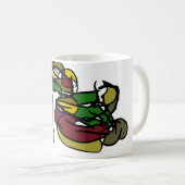 Schlange schön kaffeetasse (VorderseiteRechts)