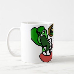 Schlange schön kaffeetasse
