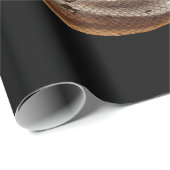 Schlange - Schwarz - Tier - Geschenkpapier (Rolleneckpunkt)