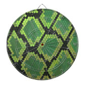 Schlange Schwarz und Grün Dartscheibe (vorne)