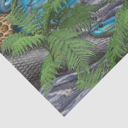 Schlange Seidenpapier (Ausschnitt)