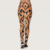 Schlange Skin Artwork Leggings für ein kühl und st (Rückseite)