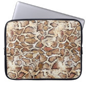 Schlange Skin Design Laptopschutzhülle (Vorderseite)