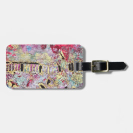 Schlange Skin Gepäck Tag kühl lebhaft farbig Gepäckanhänger