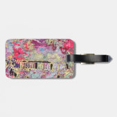 Schlange Skin Gepäck Tag kühl lebhaft farbig Gepäckanhänger (Rückseite horizontal)