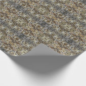 Schlange Skin Muster Textur Geschenkpapier (Ecke)