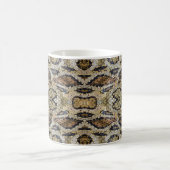 Schlange Skin Muster Textur Kaffeetasse (Mittel)