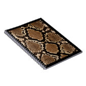 Schlange Skin Notebook Notizblock (Rechte Seite)
