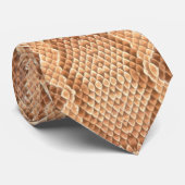 Schlange Skin Pattern Krawatte (Gerollt)