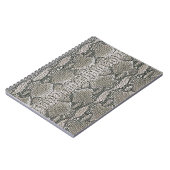 Schlange Skin Spiral Notebook Notizblock (Linke Seite)