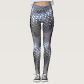 Schlange Skin Texture Leggings (Vorderseite)