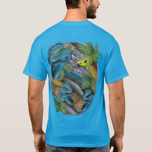 Schlange T-Shirt (Rückseite)