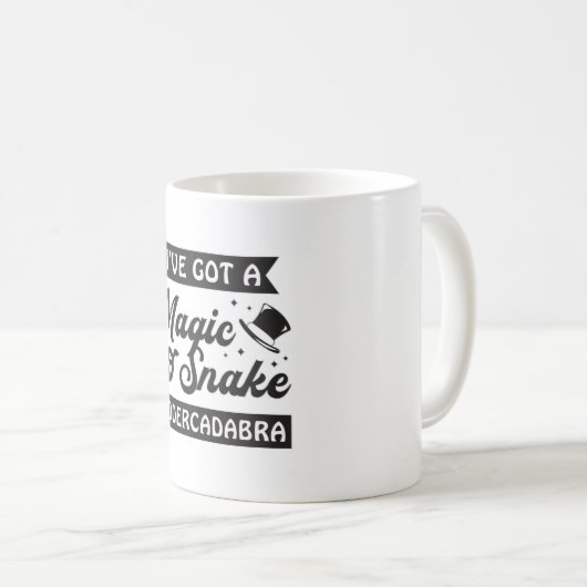 Schlange Tier Lover Reptile Snakers Cobra Haustier Kaffeetasse (VorderseiteRechts)