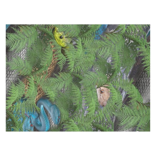 Schlange Tischdecke (Vorderseite (Horizontal))