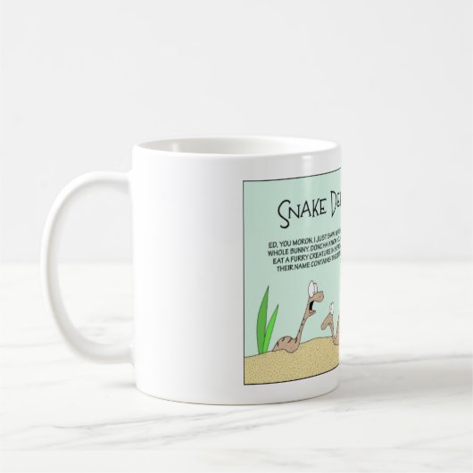 Schlange trotzt Superstition Kaffeetasse (Links)