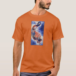 Schlange & Turtle qigong Design - T-Shirt