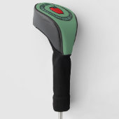 Schlange und Apfel Golf Headcover (angewinkelt)