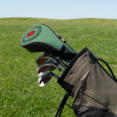 Schlange und Apfel Golf Headcover (In SItu)