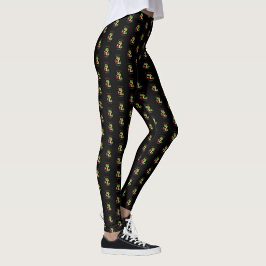 Schlange und Apfel-Leggings "sündlich süß" Leggings (Rechts)
