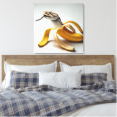 Schlange und Bananenfusion Leinwanddruck (Insitu (Schlafzimmer))