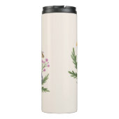 Schlange- und Blumenmärchen Thermosbecher (Rückseite)