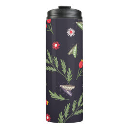 Schlange- und Blumenmärchen Thermosbecher