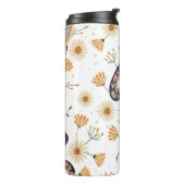 Schlange- und Blumenmärchen Thermosbecher (Nach links gedreht)