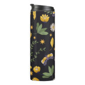 Schlange- und Blumenmärchen Thermosbecher (Nach rechts gedreht)