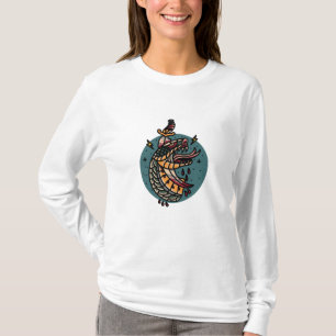 Schlange und Dolch T-Shirt