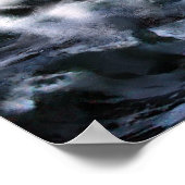 Schlange und Einhorn Poster (Ecke)