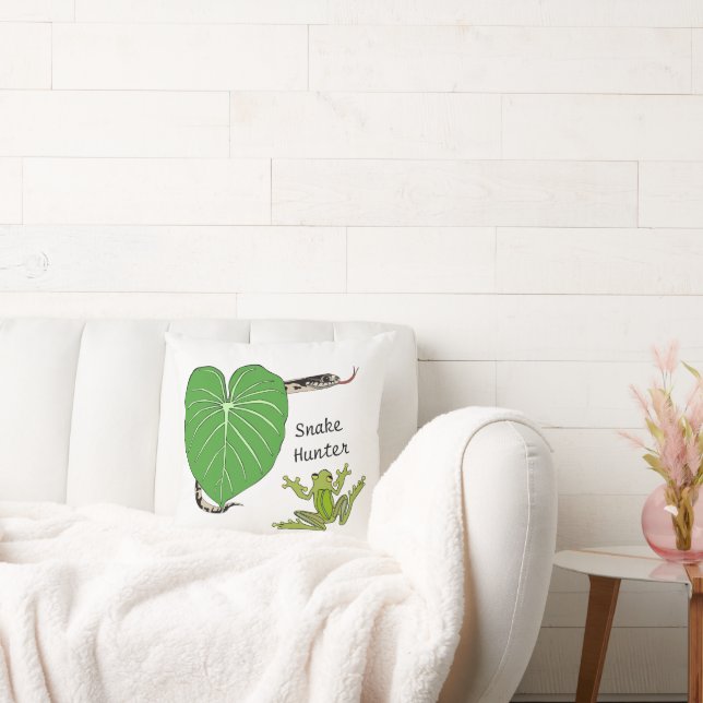 Schlange und Froschwirbel Kissen (Liege)