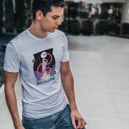 Schlange und Hand T-Shirt