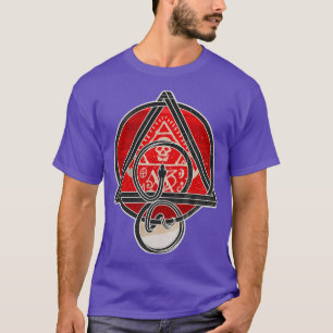 Schlange und Schädel T-Shirt
