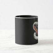 Schlange und Schädel Tasse (Zentrum)
