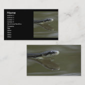 Schlange Visitenkarte (Vorne/Hinten)