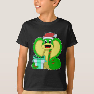 Schlange Weihnachtspaket T-Shirt