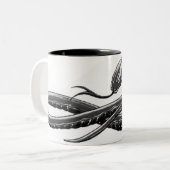 Schlange Zweifarbige Tasse (Vorderseite Links)