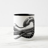 Schlange Zweifarbige Tasse (Mittel)