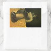 SchlangeGrl Decal (Blatt 4) Rechteckiger Aufkleber (Tasche)