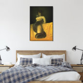 SchlangeGrl Stretched Leinwand Wall Art 24x36 (THI (Insitu (Schlafzimmer))