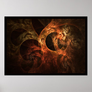 Schlängelnde Gedanken Poster