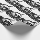 Schlangen-Angriff Geschenkpapier (Ecke)