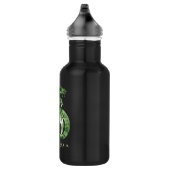 Schlangen-Aquarell Harry Potters | SLYTHERIN™ Edelstahlflasche (Rechts)