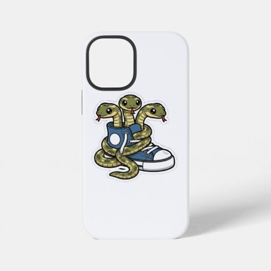 Schlangen auf Schuhen iPhone Hülle (Rückseite)
