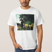 Schlangen-Charmeur-T - Shirt Henri Rousseau (Vorderseite)