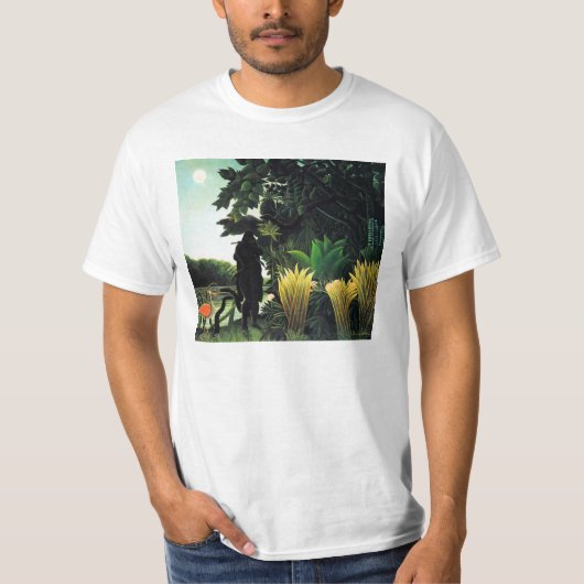 Schlangen-Charmeur-T - Shirt Henri Rousseau (Vorderseite)