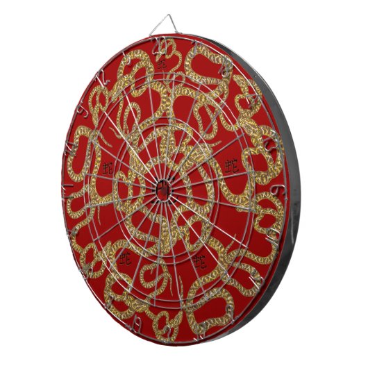 Schlangen! Dartscheibe (Vorderseite rechts)