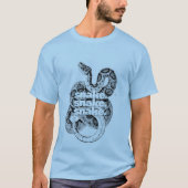 Schlangen-Design T-Shirt (Vorderseite)